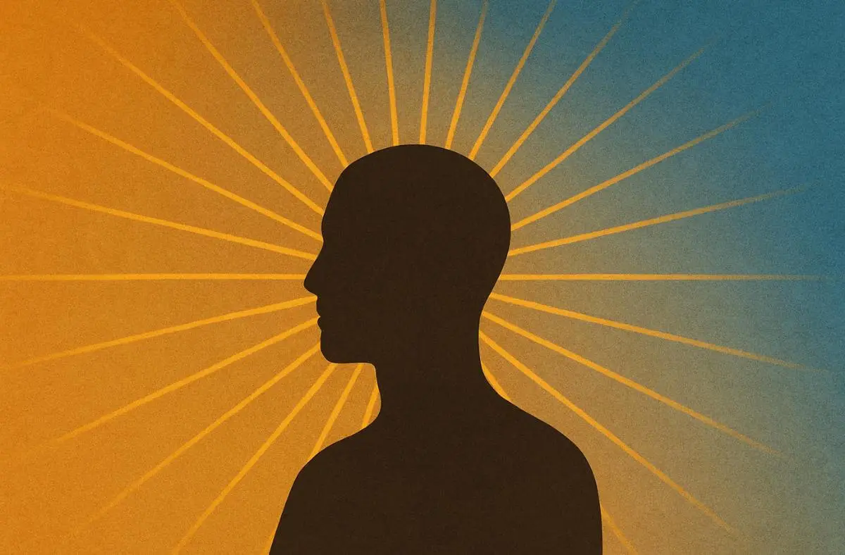 Awakened leadership development visual showing human-centered consciousness shift