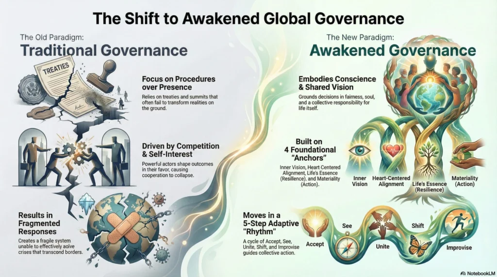 What is Awakened Global Governance? 2 Traditional Governance Vs Awakened Global Governance