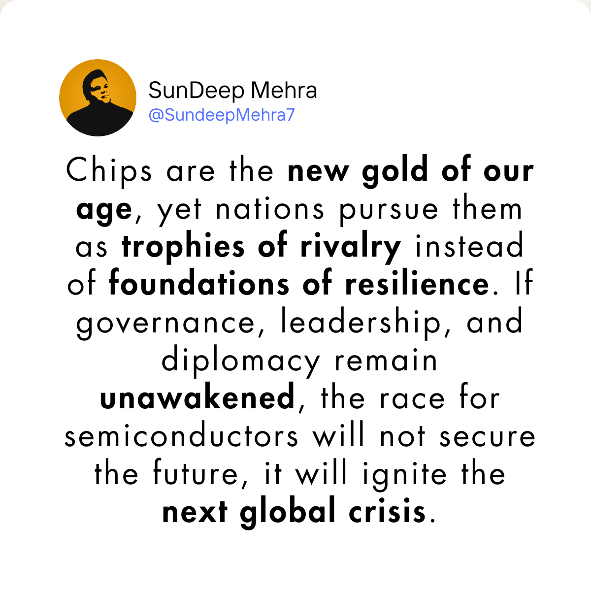 Governance as Rivalry