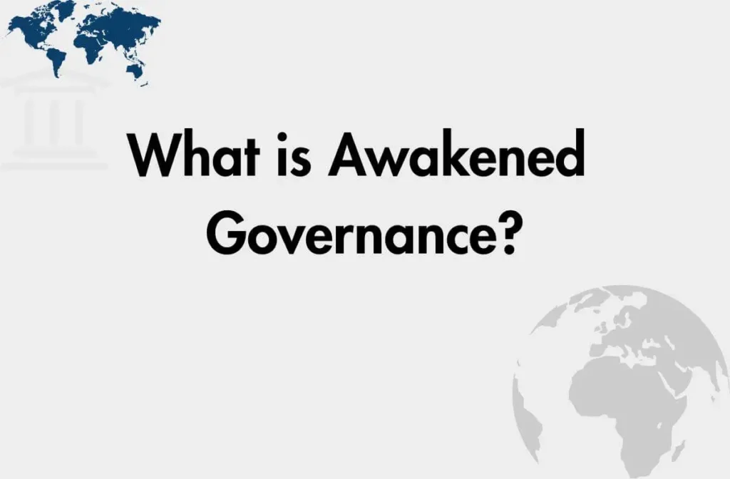 Awakened Governance: Earth reflecting integrity and alignment in global systems Awakened Governance with Earth and globe representing clarity in global leadership and institutions.