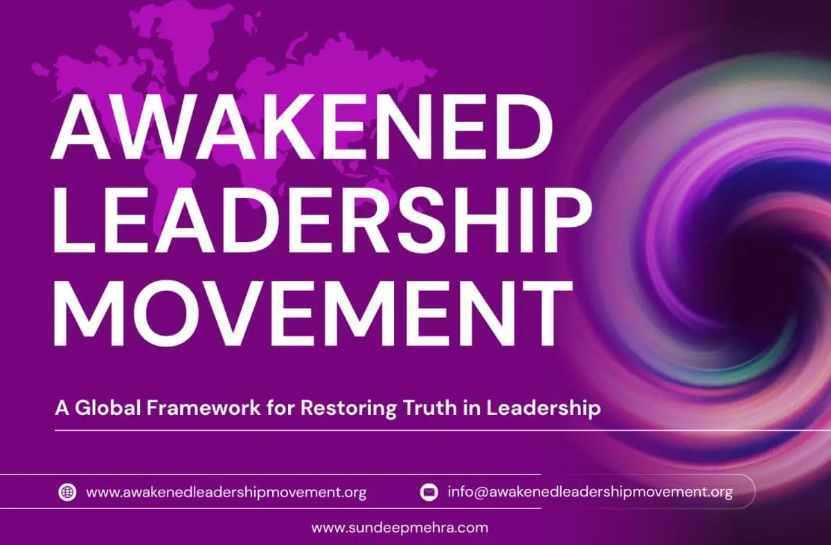 SunDeep Mehra Awakened Leadership Movement Global Keynote Medium Banner
