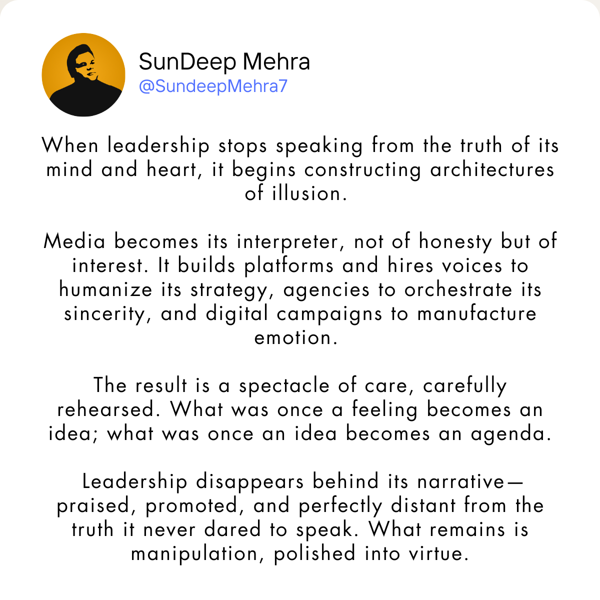 The Architecture of Illusion