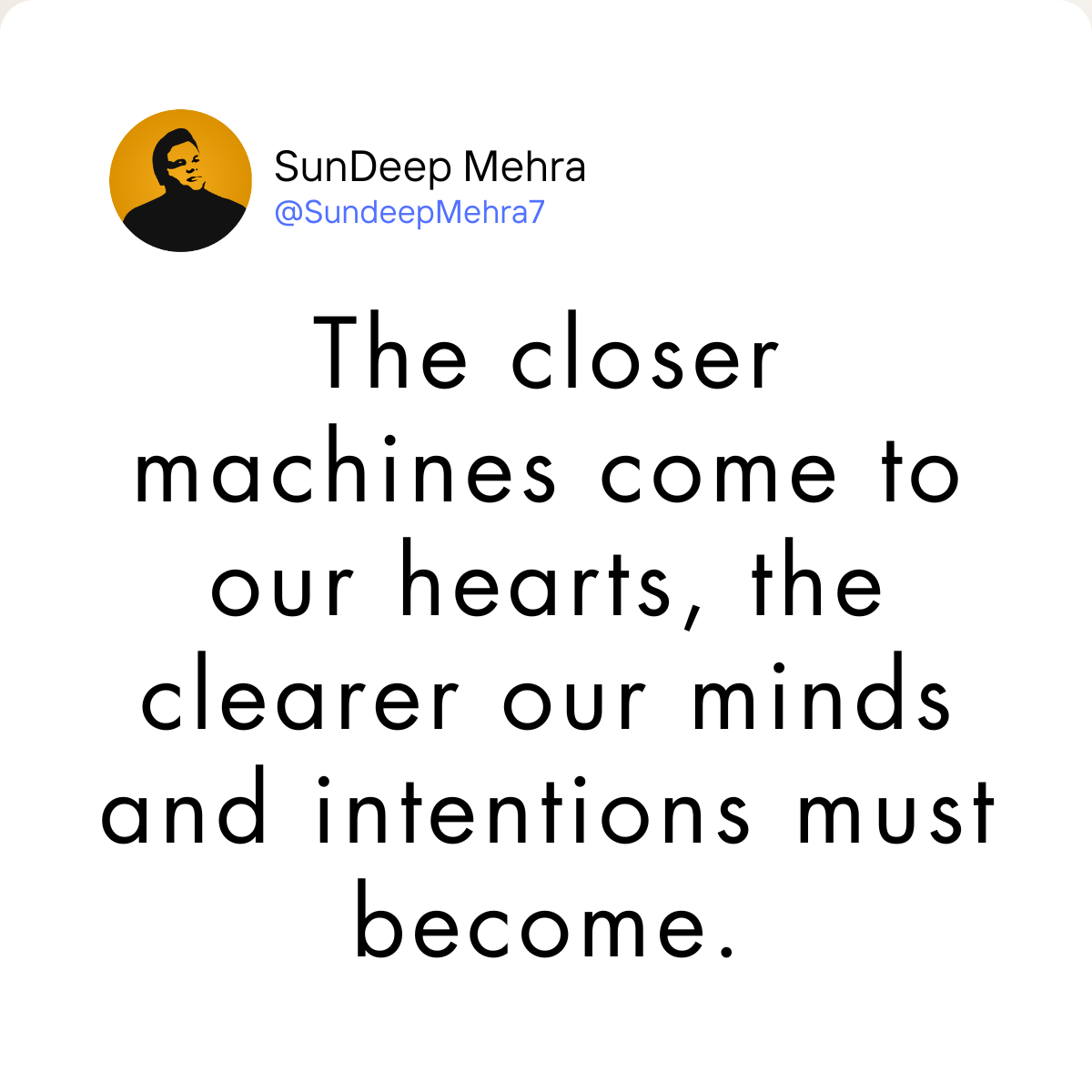 The Clarity of Intention