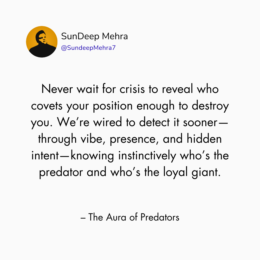 The Aura of Predators 1