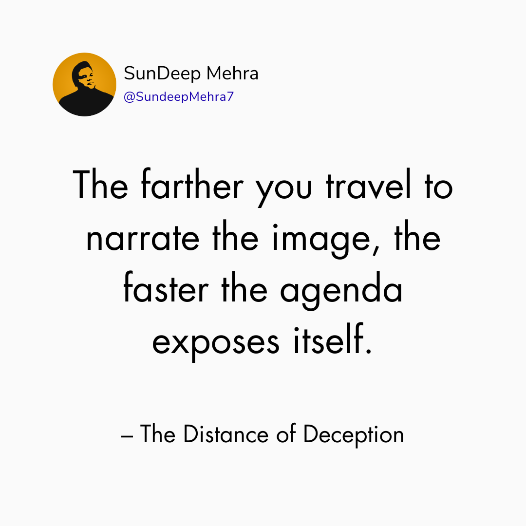 The Distance of Deception
