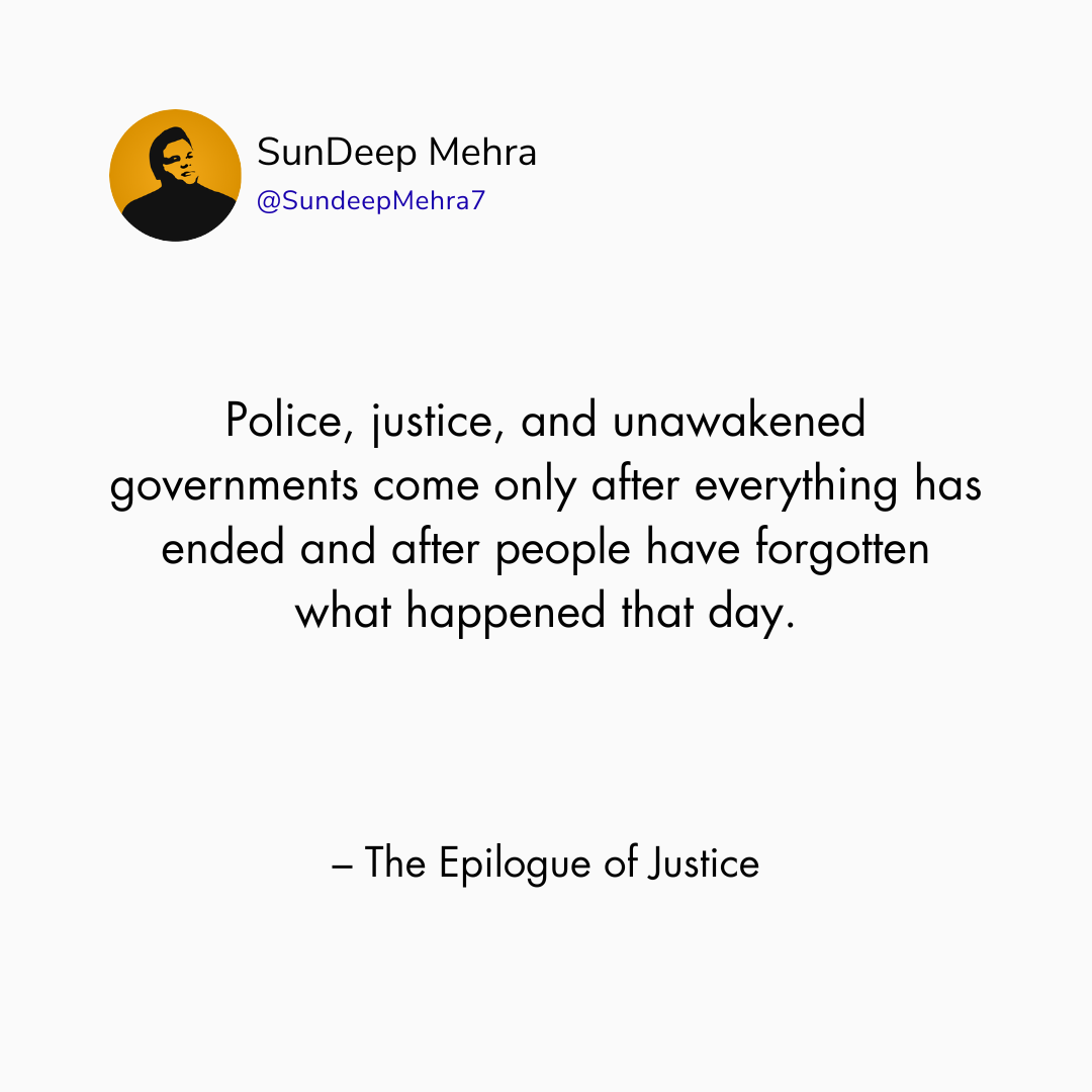 The Epilogue of Justice