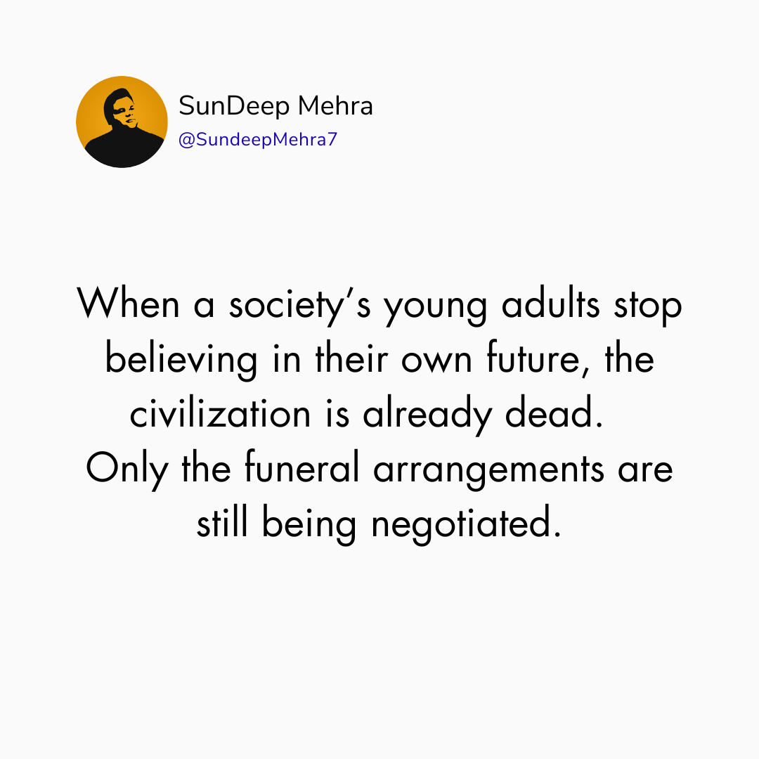 The Generation That Refused to Inherit the Future