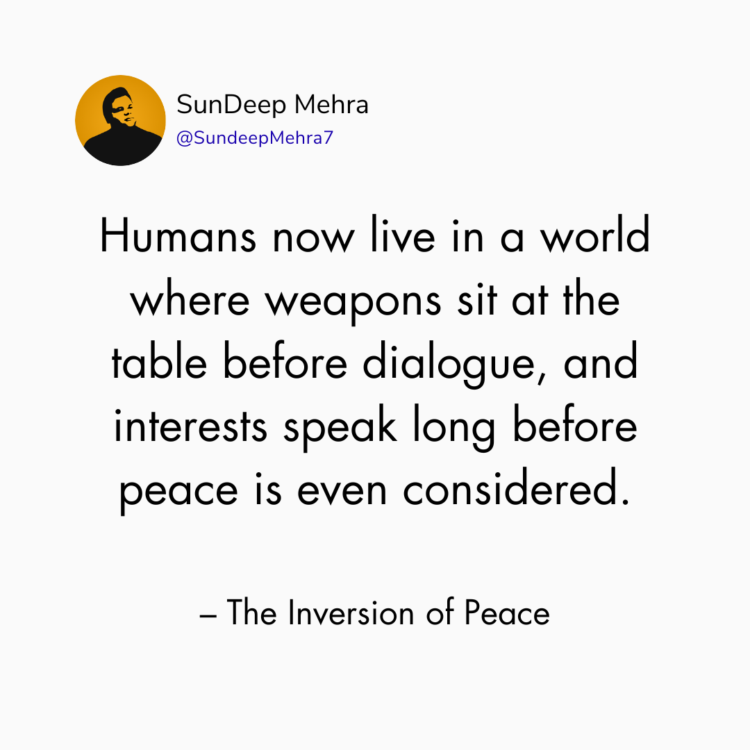 The Inversion of Peace