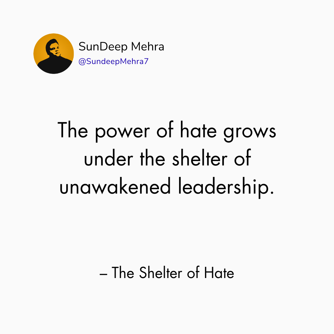 The Shelter of Hate