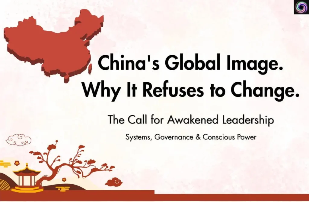 China's Global Image: Why It Refuses to Change Despite Remarkable Achievements 1 China's global image: Why it refuses to change despite achievements – the call for awakened leadership and awakened governance.