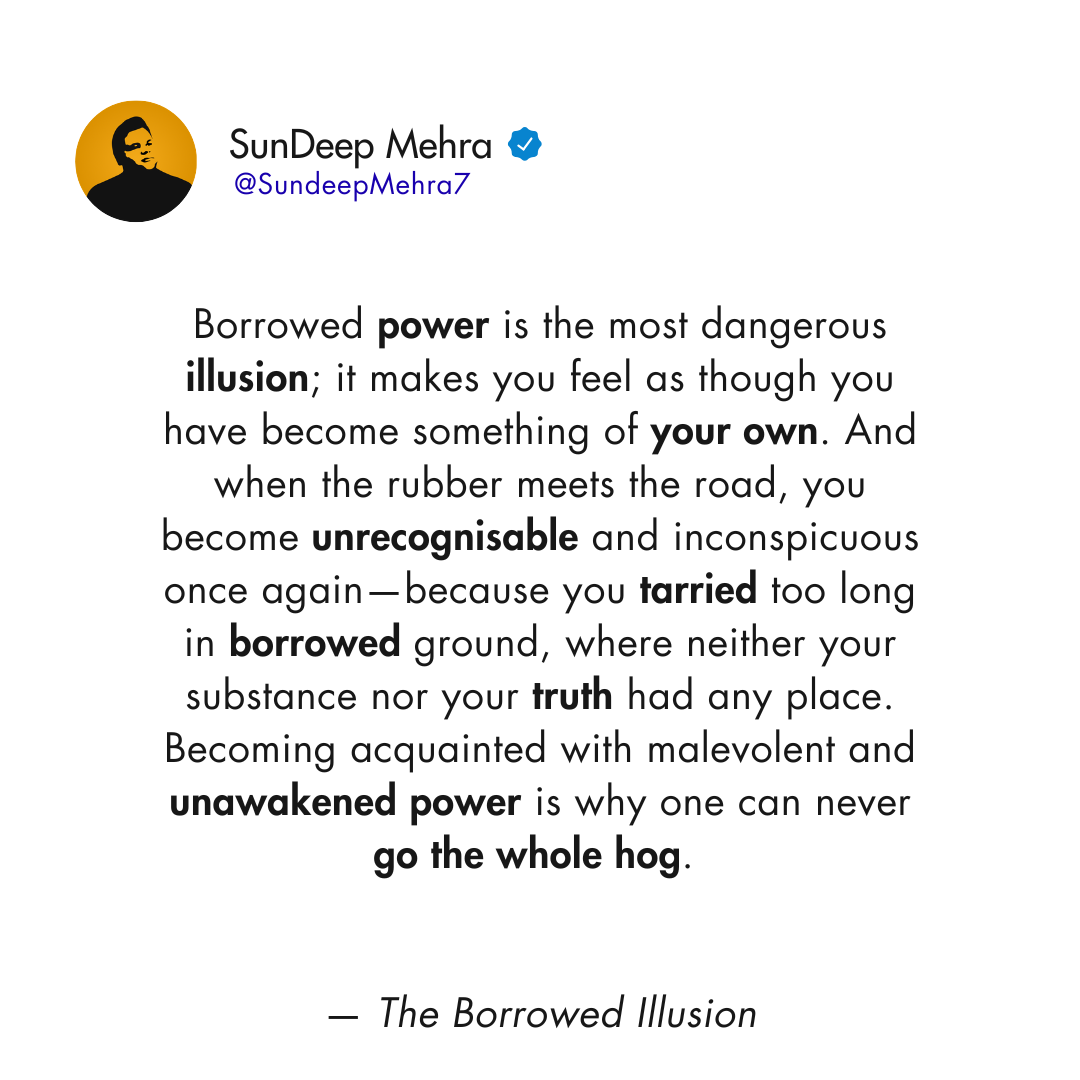 The Borrowed Illusion