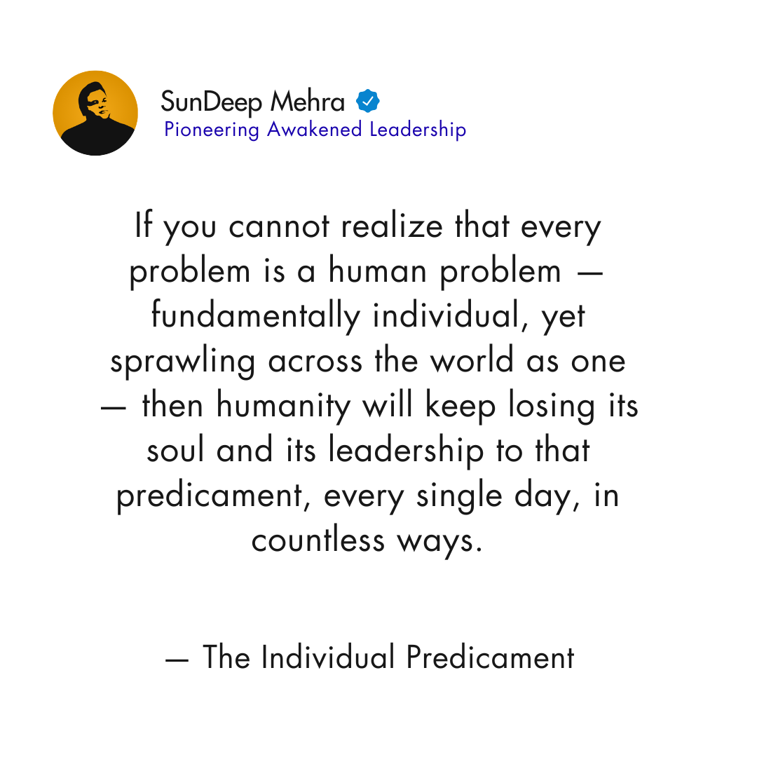The Individual Predicament