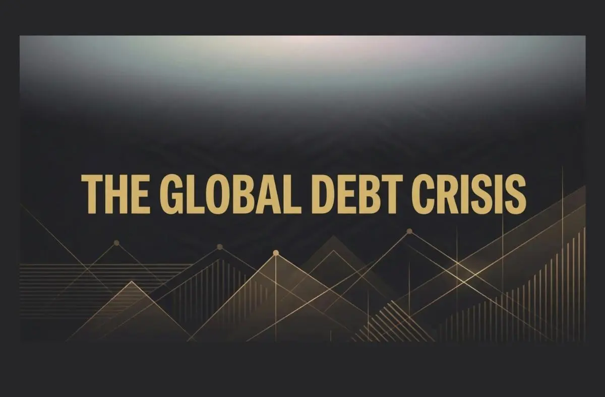 The Global Debt Crisis - Featured image showing the escalating global debt-to-GDP crisis and the call for Awakened Leadership