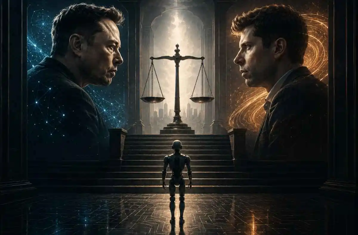 elon musk vs sam altman openai lawsuit 2026 dramatic confrontation ai