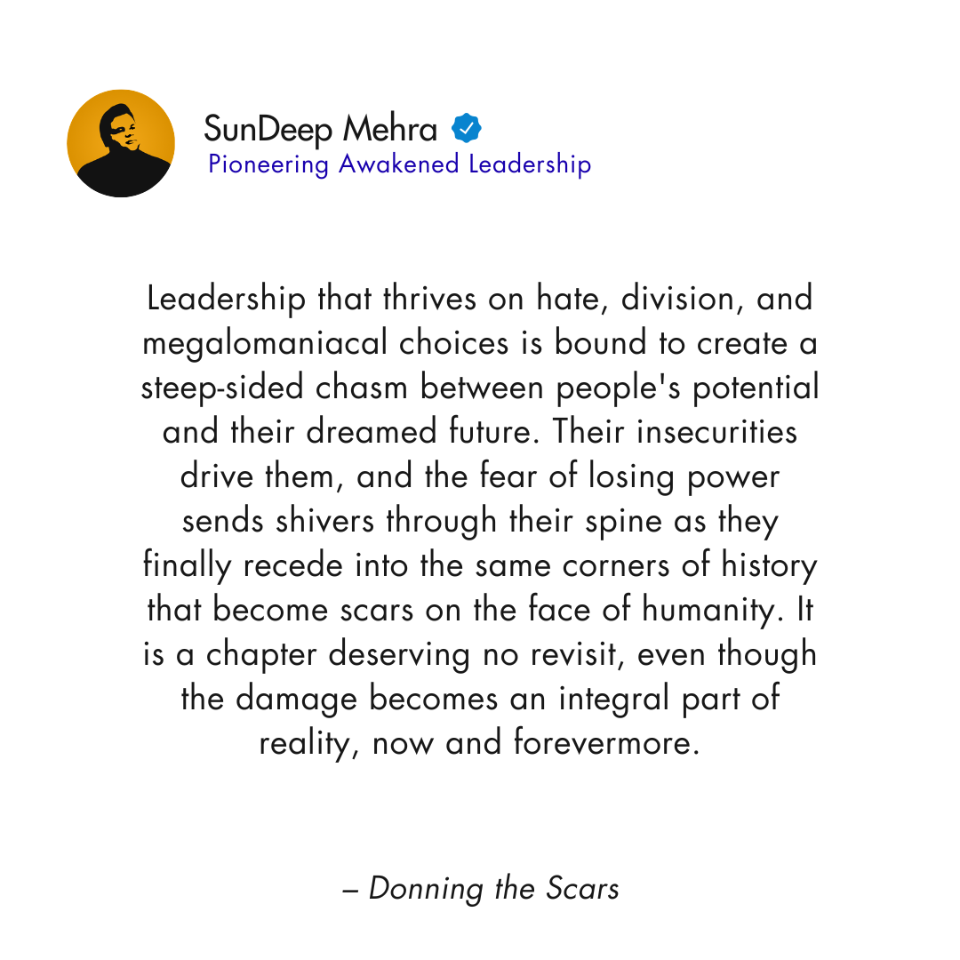 Donning the Scars