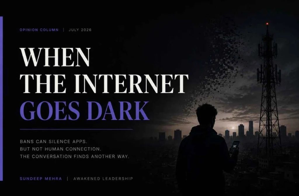 The Limits of Digital Blackouts 1 BitChat ban feature image illustrating the limits of digital blackouts, mesh communication, and digital governance during internet shutdowns.