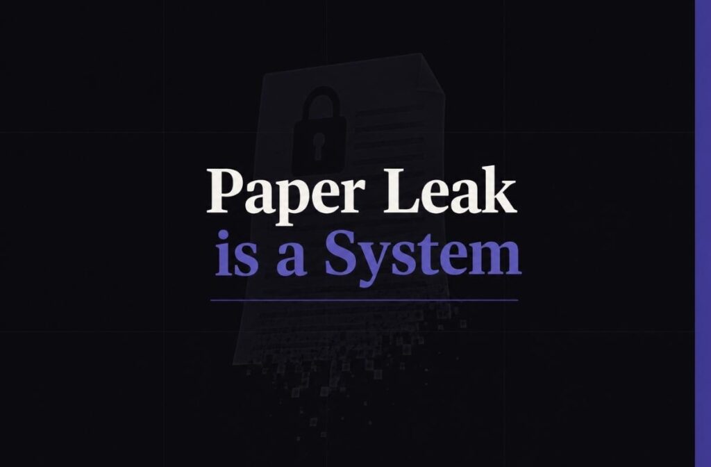 The Institutionalisation of Paper Leaks in India 1 Paper Leak in India exposing systemic governance failure