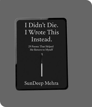 I did'nt die, I wrote instead